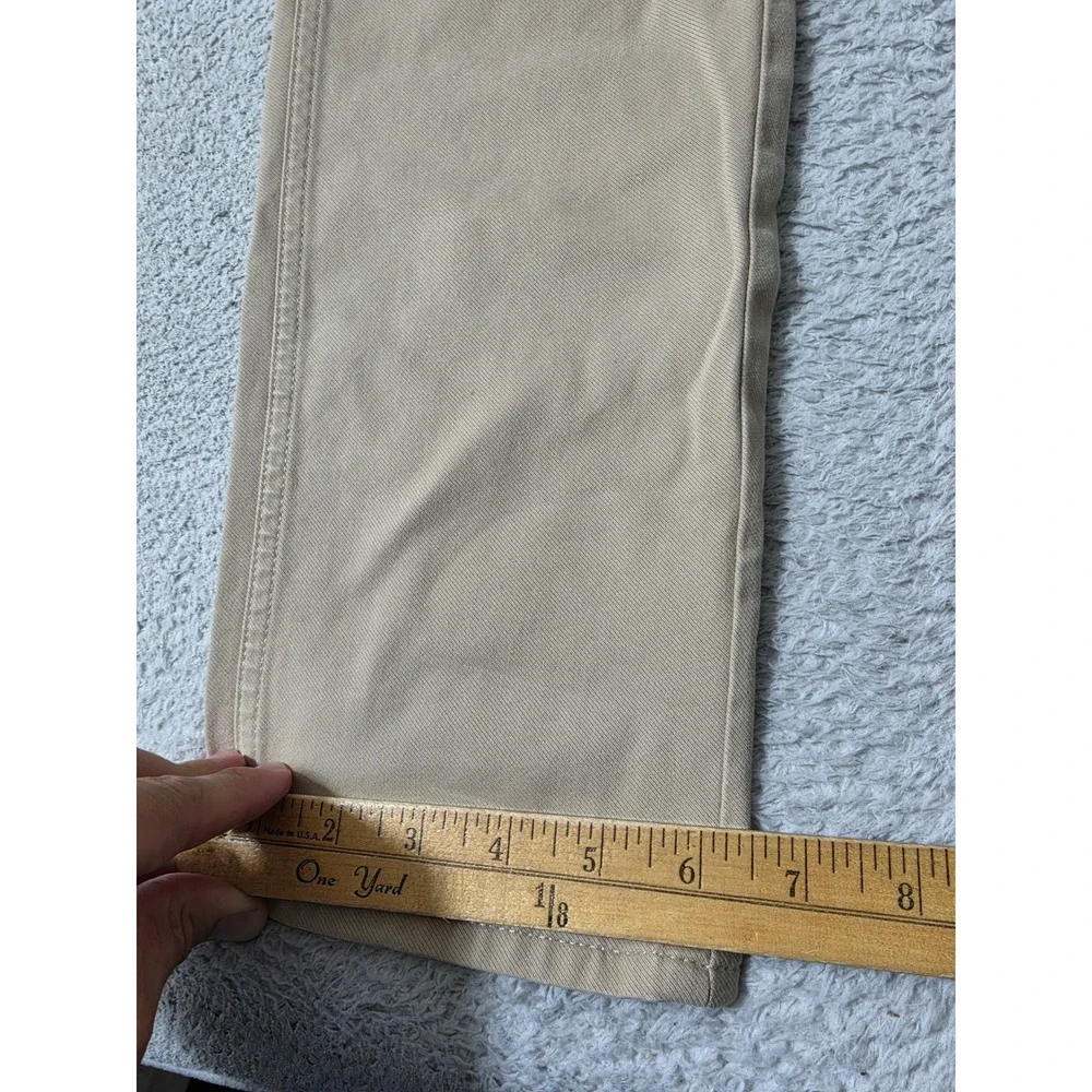 Banana Republic Traveler Pants Mens 32/32 Twill Khaki Skinny Stretch